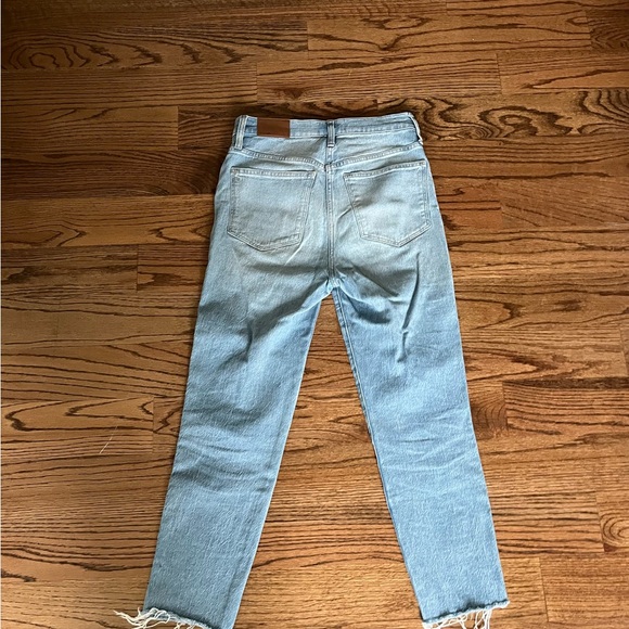 Madewell Stovepipe Light Blue Jeans - Picture 2 of 3